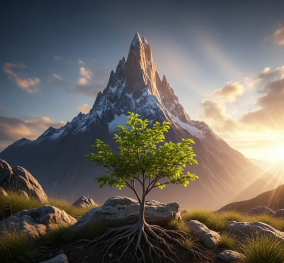 The Mountain, showing us core principles of building strength, resilience, and success.